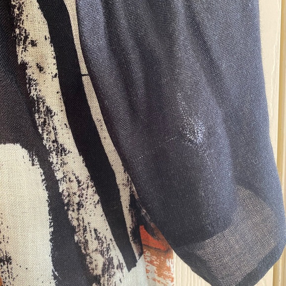 Cocoon Tao House Art to wear Lagenlook kimono M - Picture 6 of 8